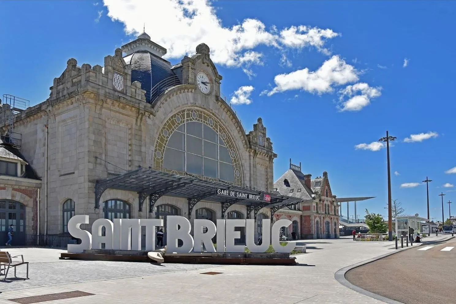 شقة Studio Tranquille Escale Briochine A 2 Pas Du Centre-Ville Avec Place Parking Prive سانت بريوك